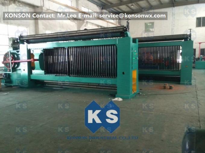 Gabion 직류 전기를 통한 상자를 만드는 자동 6각형 Gabion 메시 기계